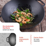 Wok Emaillierte Gusseisenpfanne Ø 35.5 cm