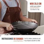 Wok Hierro Fundido Esmaltado Ø 35.5cm