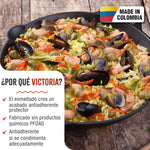 Paellera Hierro Fundido Esmaltado Ø 33cm