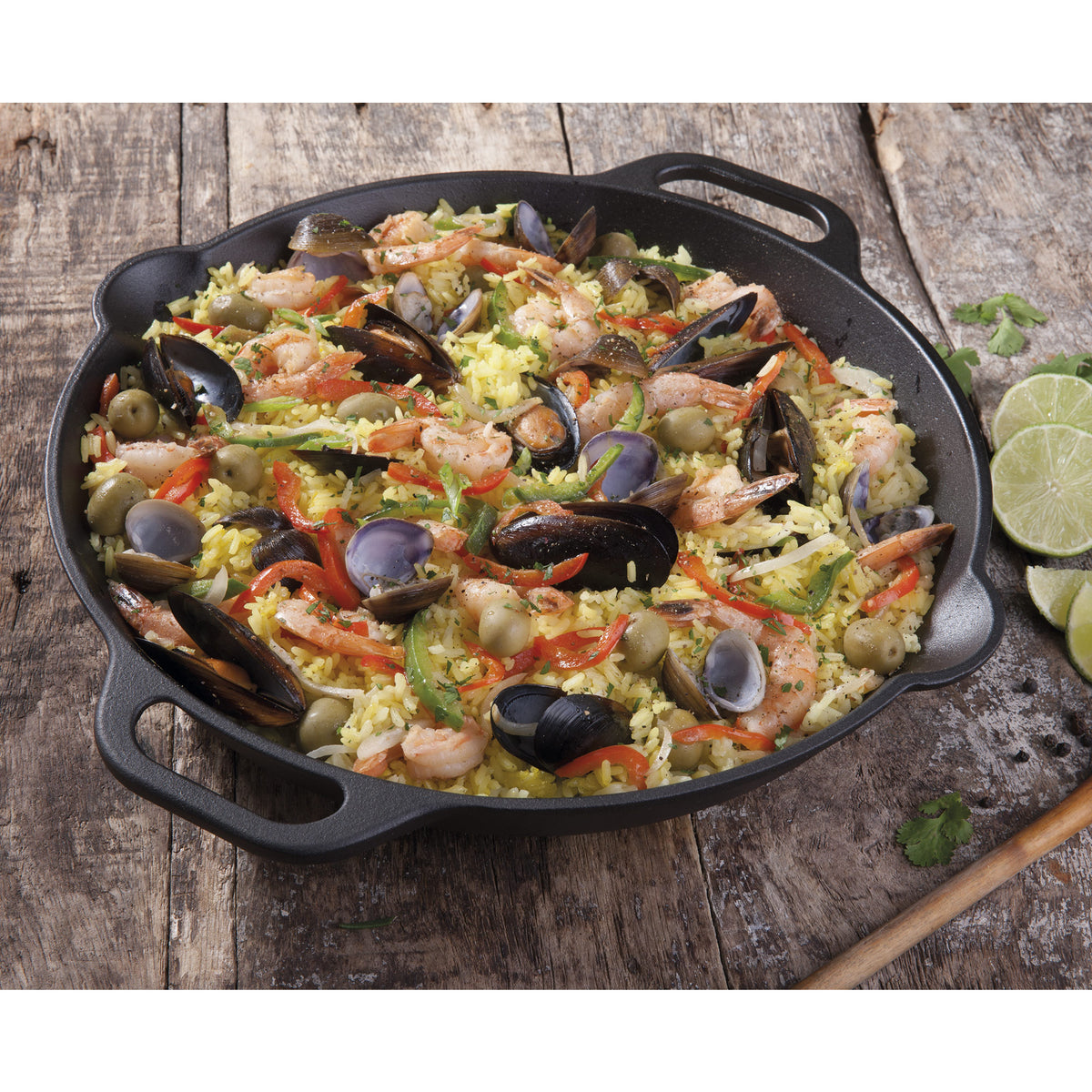 Paellera Hierro Fundido Esmaltado Ø 33cm