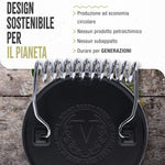 Pressa per Hamburger in Ghisa Smaltata 16.5 cm