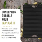 Plaque à Griller Réversible en Fonte Émaillée 47×25 cm