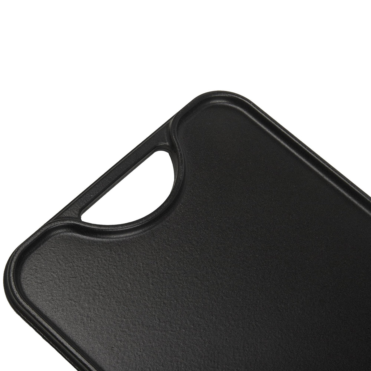 Plancha Asar Reversible Hierro Fundido Esmaltado 47x25cm