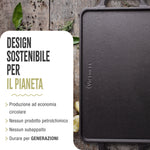 Bistecchiera Reversibile in Ghisa Smaltata 33×21 cm