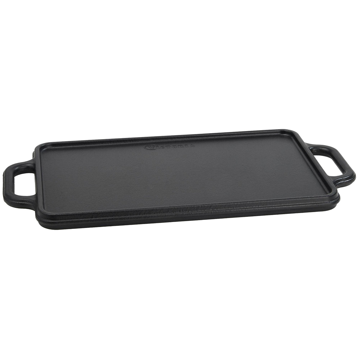 Wendbare Grillplatte Emaillierte Gusseisen 33x21 cm
