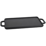 Wendbare Grillplatte Emaillierte Gusseisen 33x21 cm