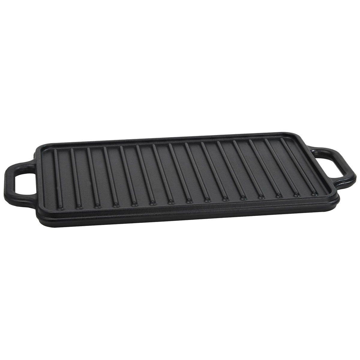Wendbare Grillplatte Emaillierte Gusseisen 33x21 cm