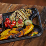 Plancha Asar Reversible Hierro Fundido Esmaltado 50x35cm