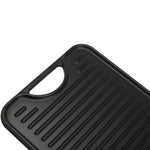 Plancha Asar Reversible Hierro Fundido Esmaltado 50x35cm