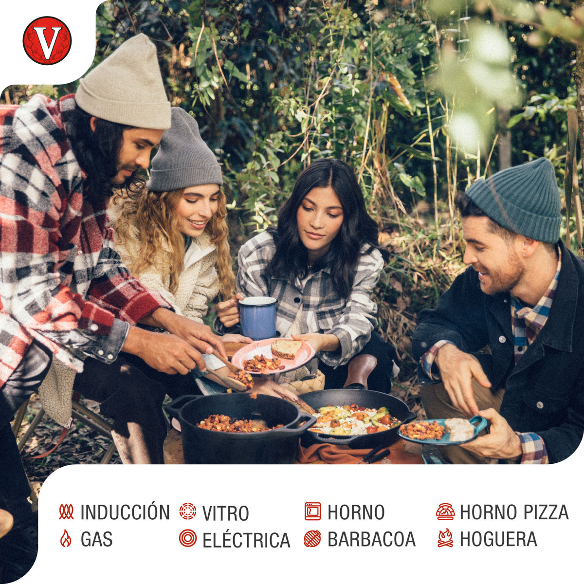 Provoletera Sartén Hierro Fundido Esmaltado 15 Huecos para Poffertjes y Takoyaki
