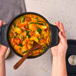 Horno Holandés Hierro Fundido Curado 1.9L