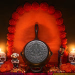 Sartén Hierro Fundido Curado Catrina Ø 25cm