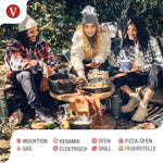 Dutch Oven Combo Oval Gusseisen Emailliert 5.7 L