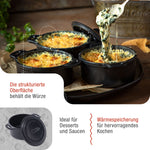 Mini-Cocotte Gusseisen Emailliert 0.3 L