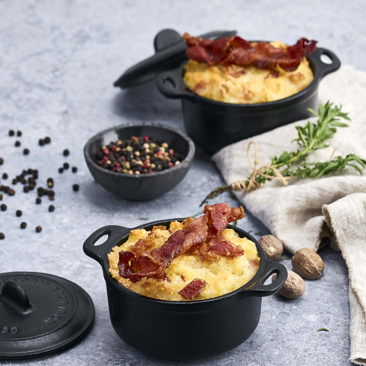 Mini Cocotte Hierro Fundido Esmaltado 0.3L