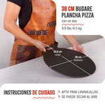 Budare Plancha Cocina Hierro Fundido Esmaltado Ø 38cm