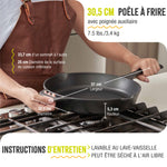 Poêle en Fonte Émaillée Calaca Ø30 cm