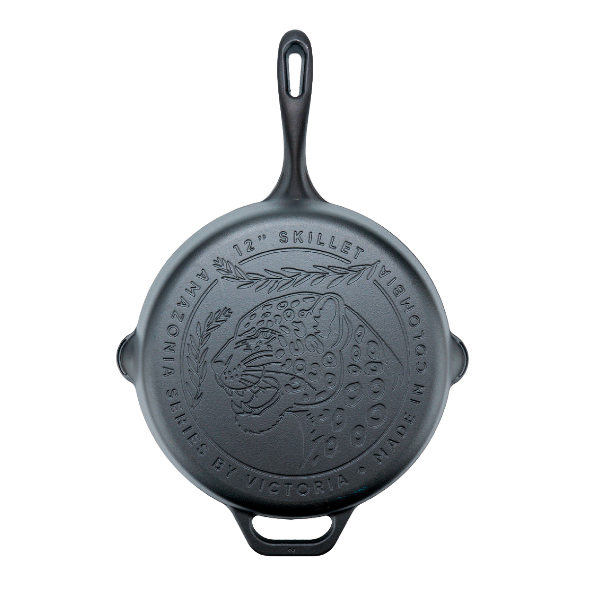Sartén Amazonía Hierro Fundido Curado Jaguar Ø 30 cm