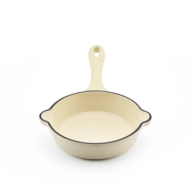 Sartén Hierro Fundido Esmaltado White Sable Ø 14 cm