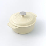 Cocotte en Fonte Émaillée White Sable 1.9 L