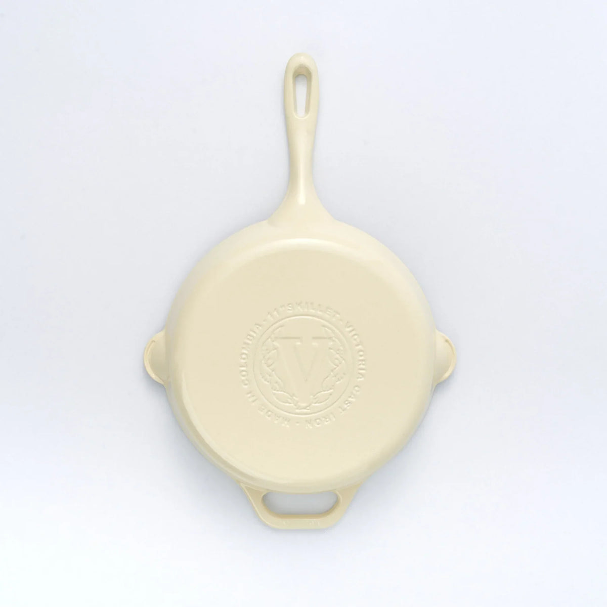 Padella in Ghisa Smaltata White Sable Ø 28 cm