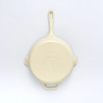 Padella in Ghisa Smaltata White Sable Ø 28 cm
