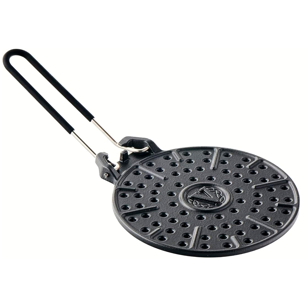 Griglia per Arepas in Ghisa Smaltata Ø 20 cm Diffusore di Calore