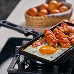 Sandwichera Hierro Fundido Curado 27x14cm