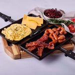 Sandwichera Hierro Fundido Curado 27x14cm