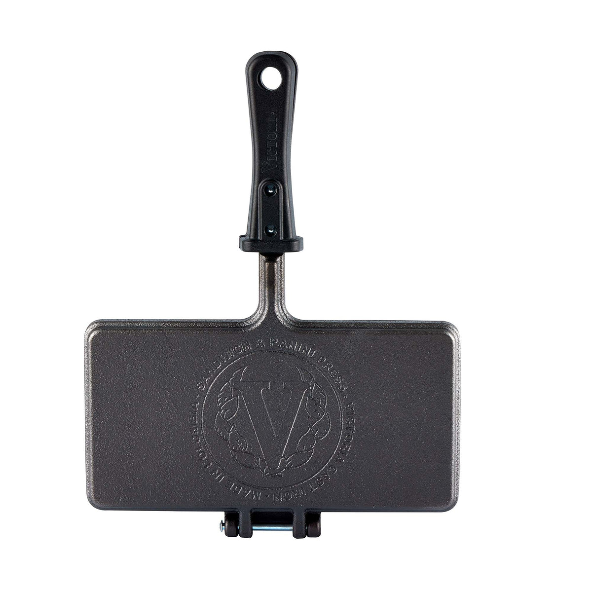 Sandwichera Hierro Fundido Curado 27x14cm